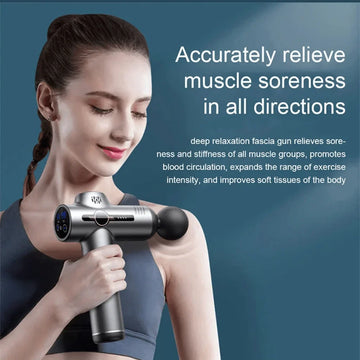 Portable Fascia Gun Vibration Massage Gun